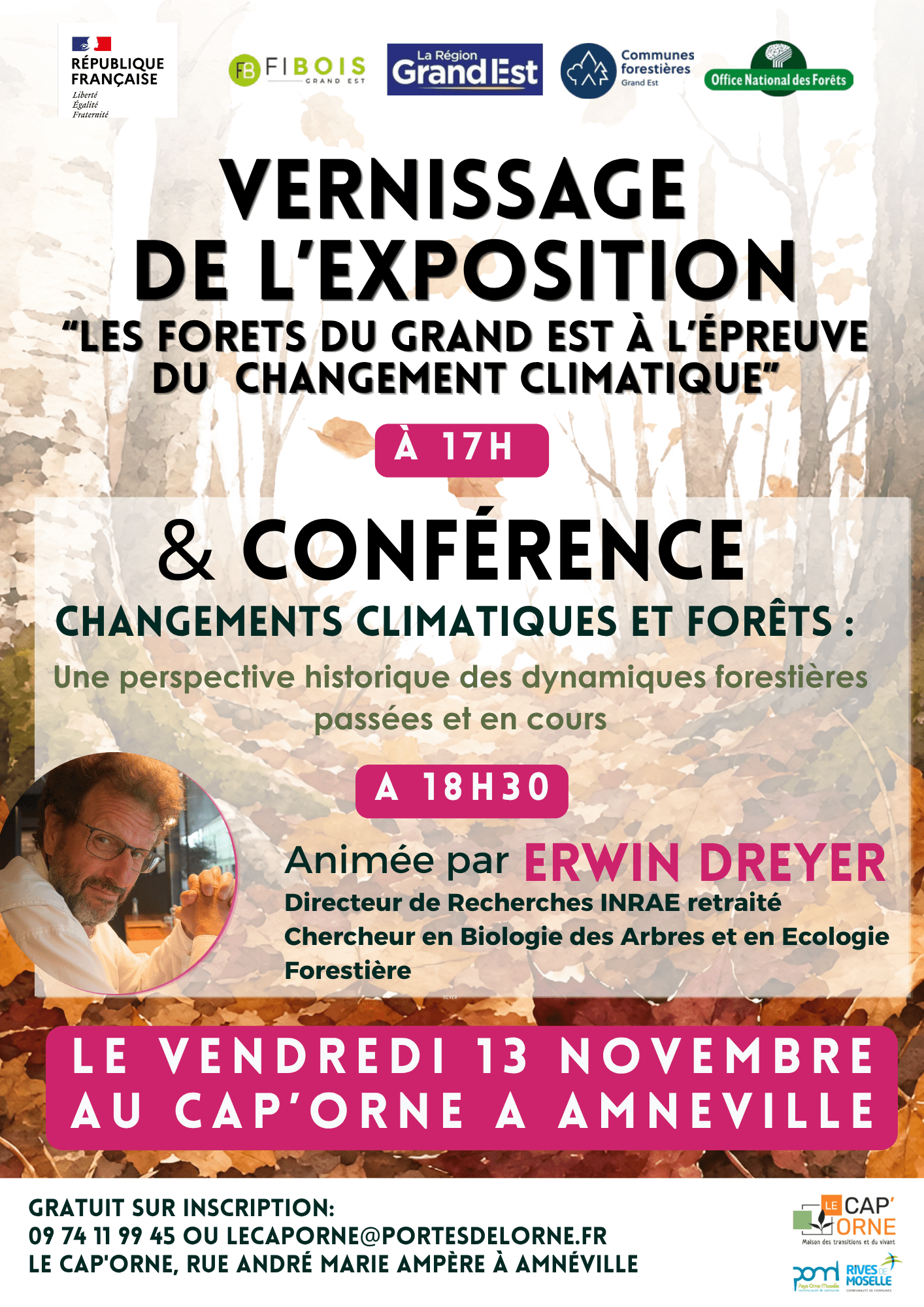 vernissage et conférence