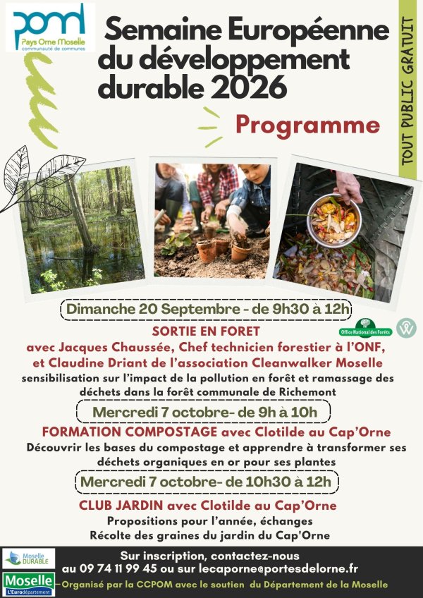 Semaine Européenne du développement durable 2026